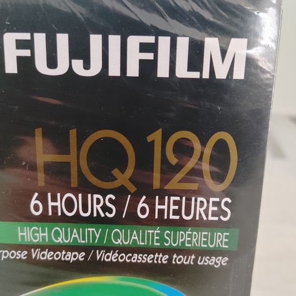 Brand new Fujifilm VHS tape - Picture 3 of 3